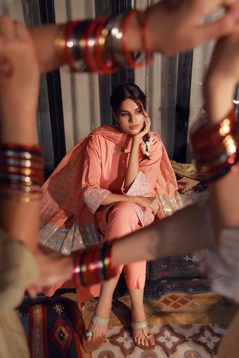 RTW | SHIRT & DUPATTA - Image 3