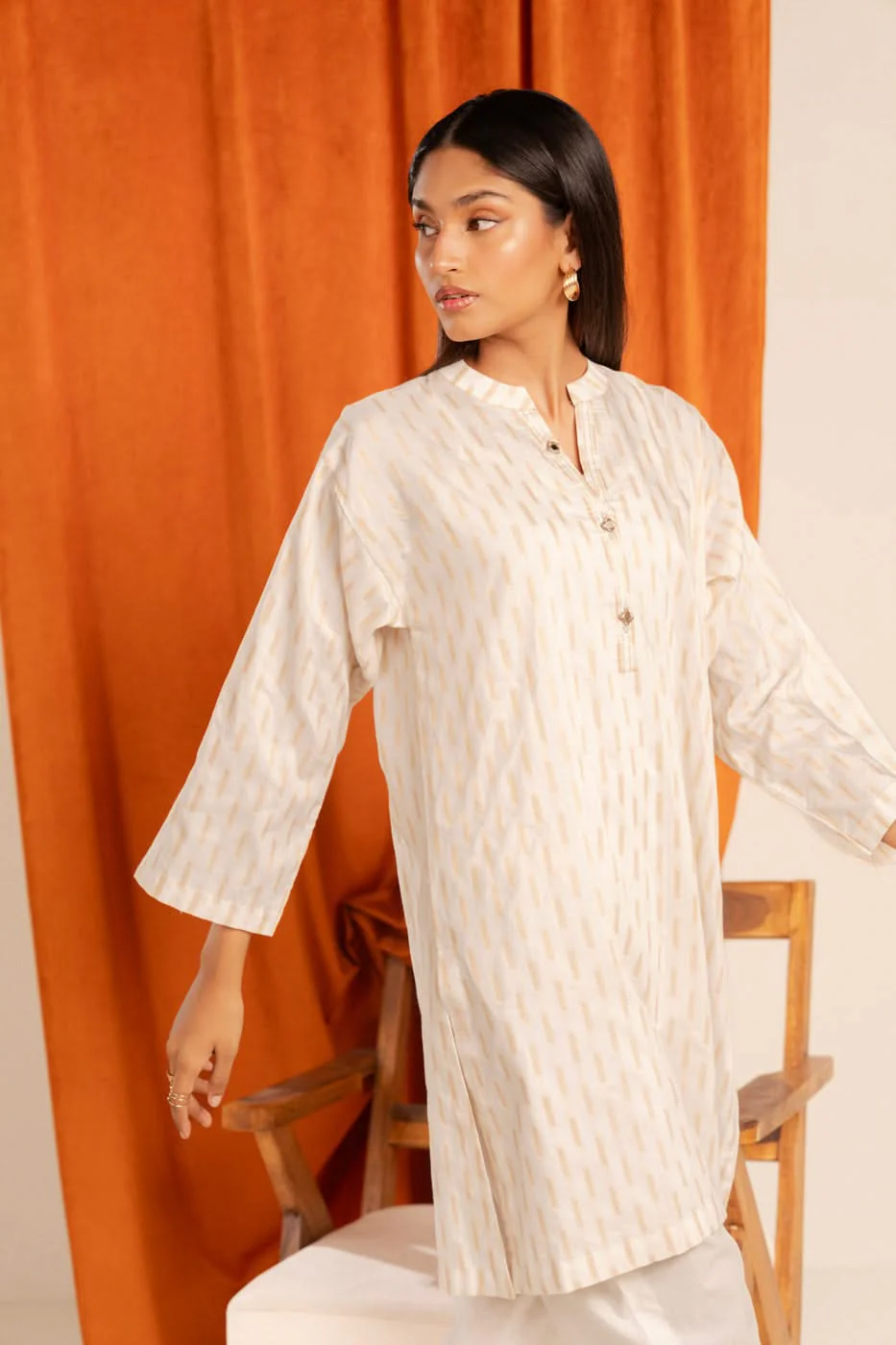 RTW | SHIRT & DUPATTA - Image 4