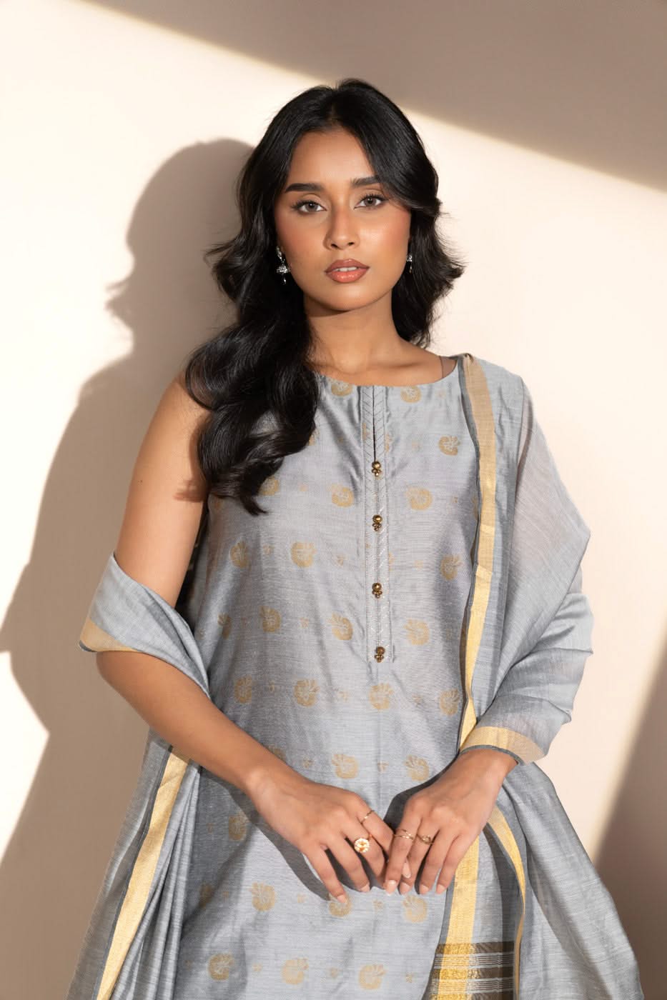 RTW | SHIRT & DUPATTA - Image 2