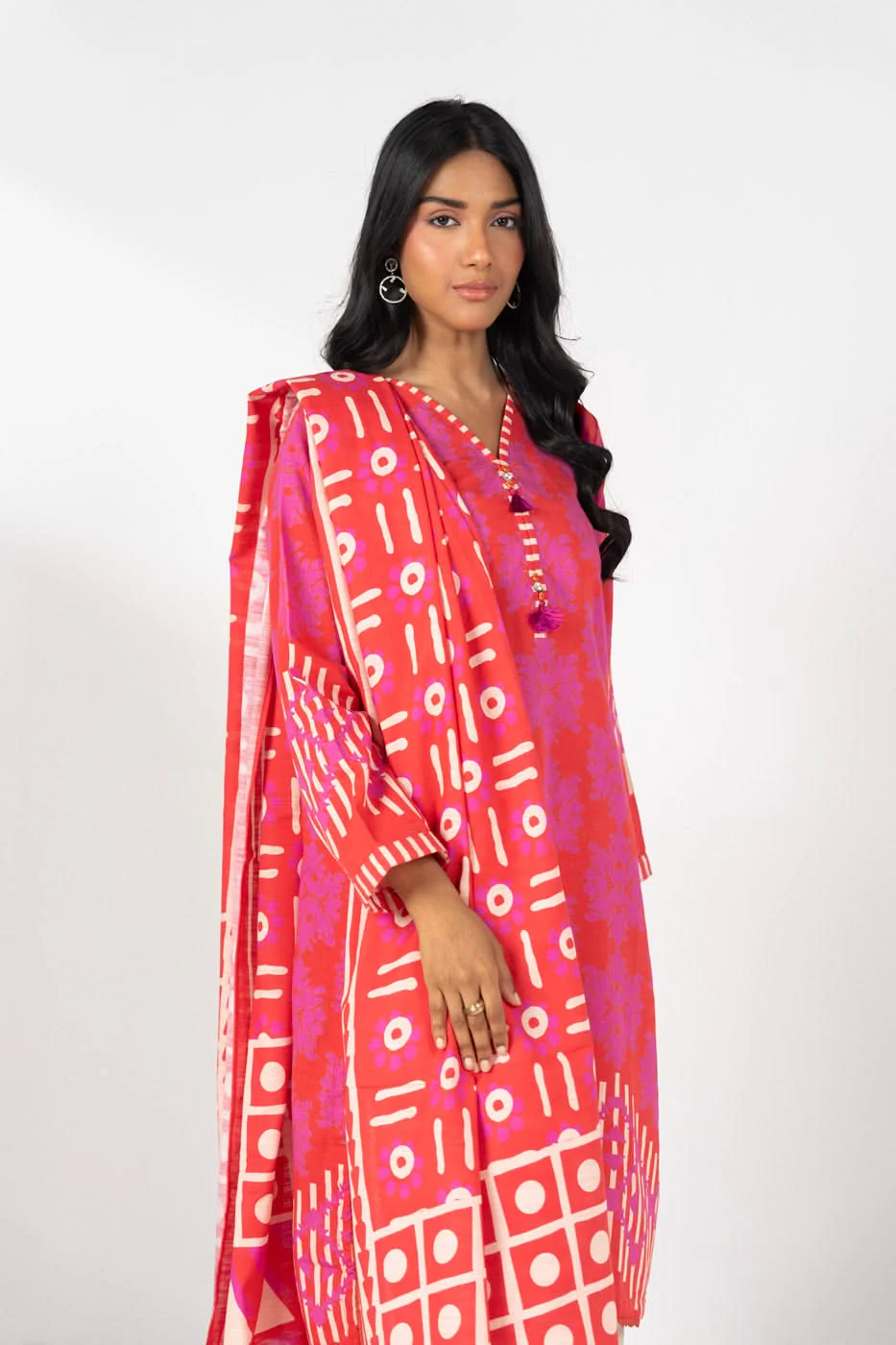 RTW | SHIRT & DUPATTA - Image 2
