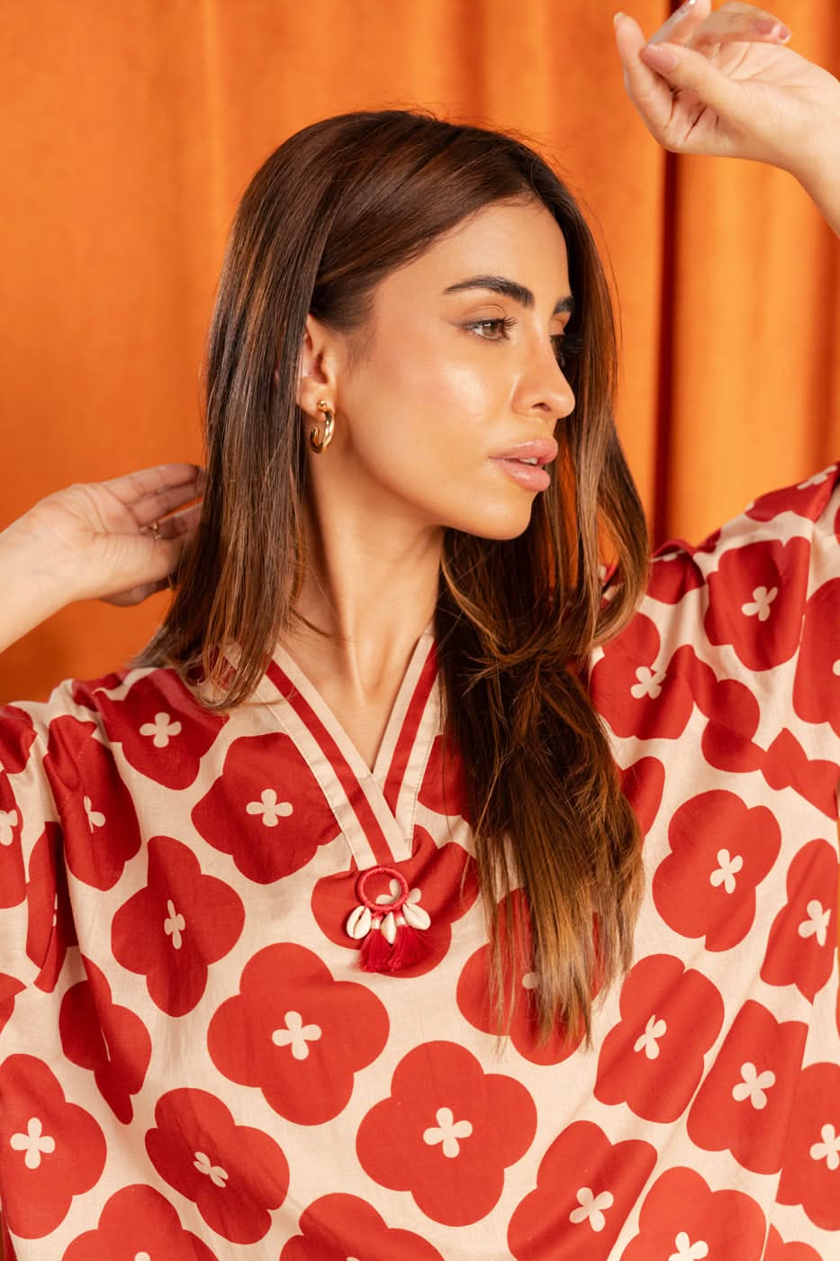 RTW | SHIRT, CULOTTE & DUPATTA - Image 3