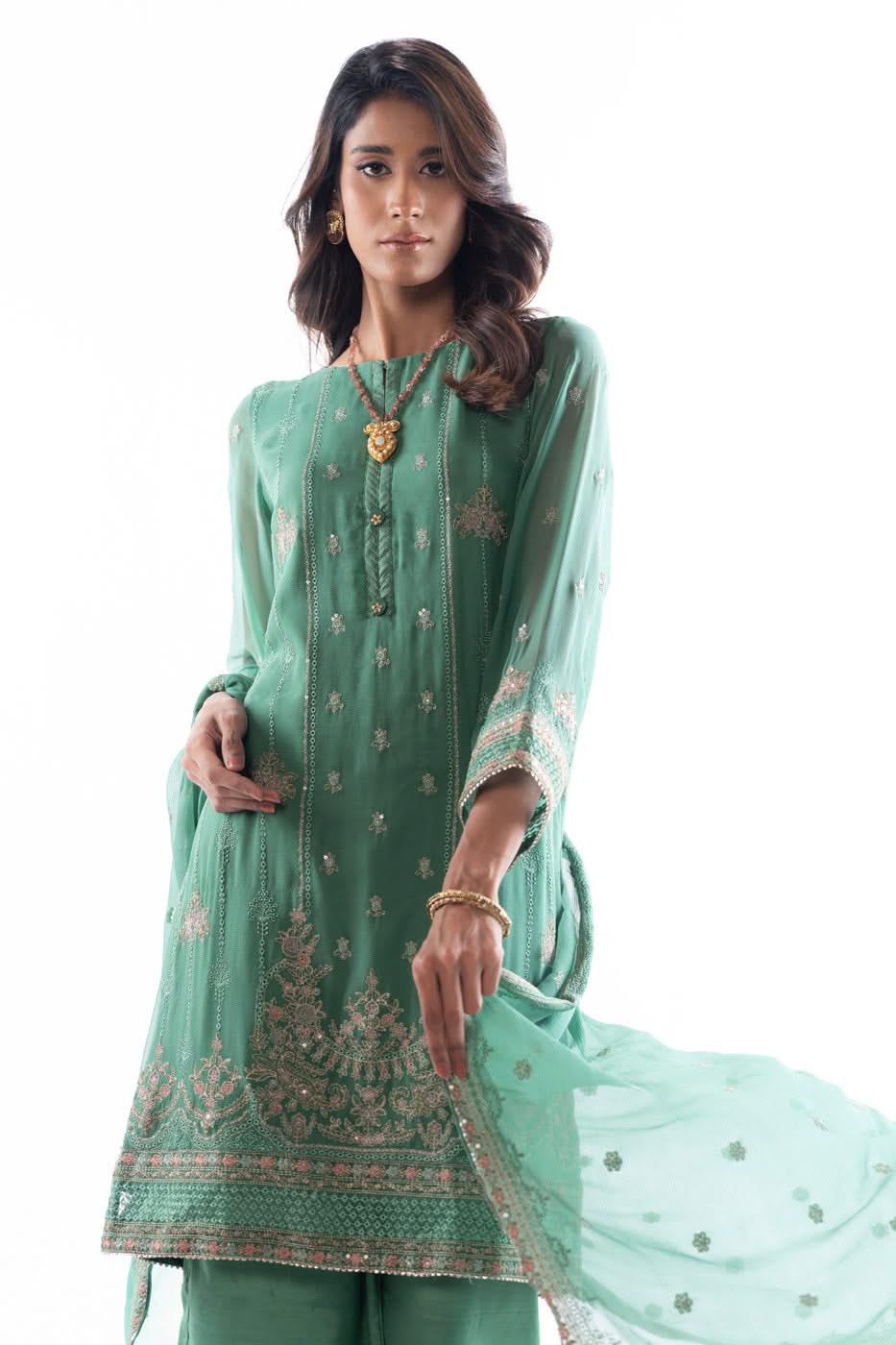 RTW | SHIRT, TROUSER & DUPATTA - Image 2