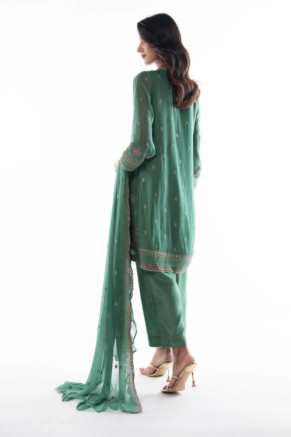 RTW | SHIRT, TROUSER & DUPATTA - Image 4