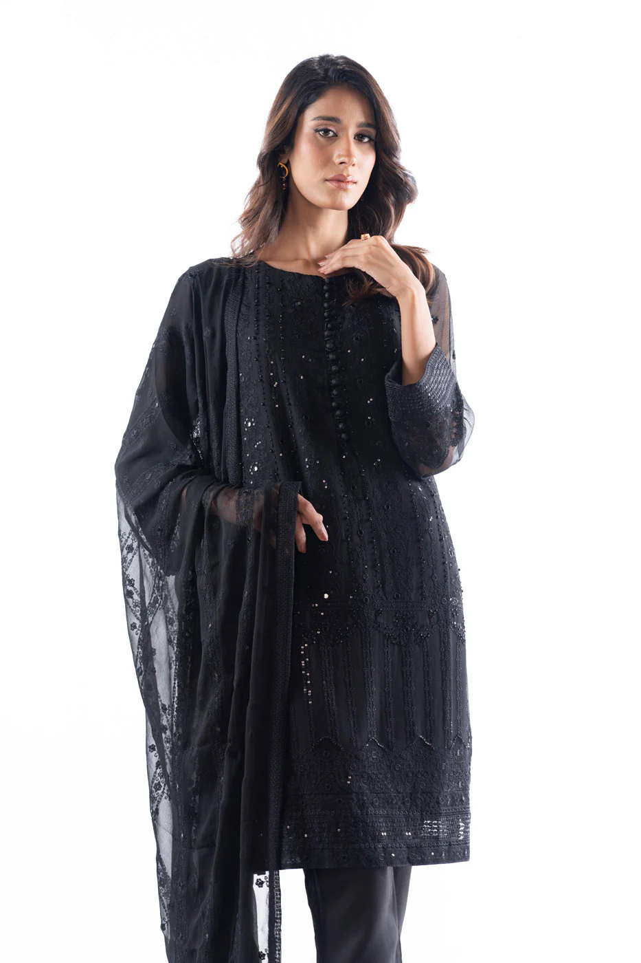 RTW | SHIRT, TROUSER & DUPATTA - Image 3