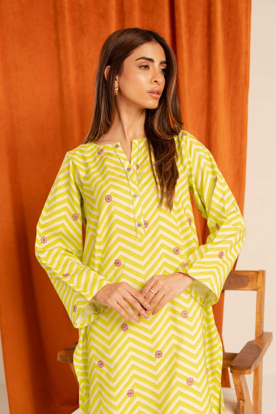 RTW | SHIRT, TROUSER & DUPATTA - Image 3