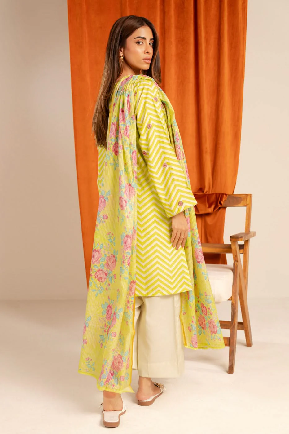 RTW | SHIRT, TROUSER & DUPATTA - Image 4