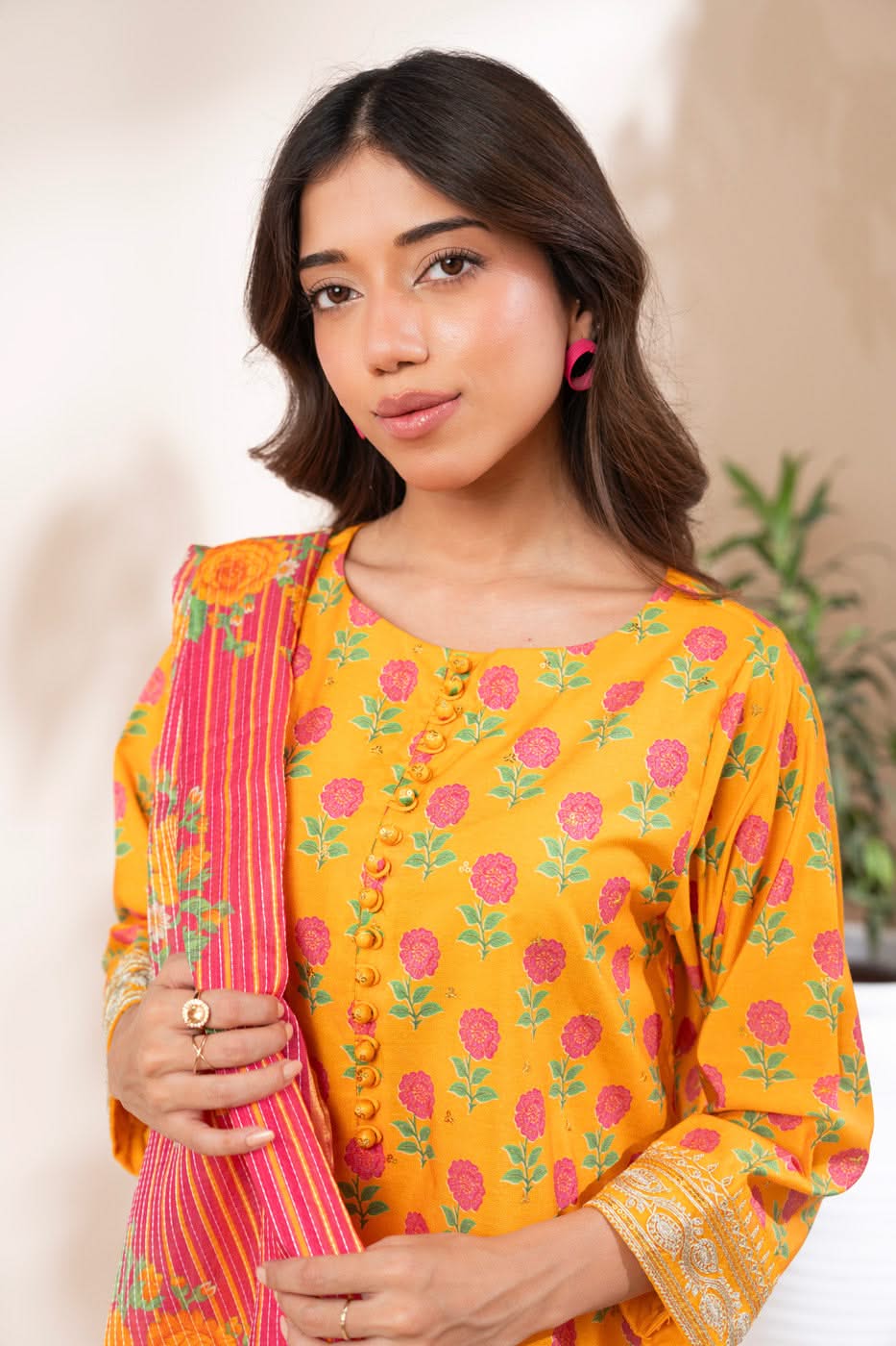 RTW | SHIRT, CULOTTE & DUPATTA - Image 3