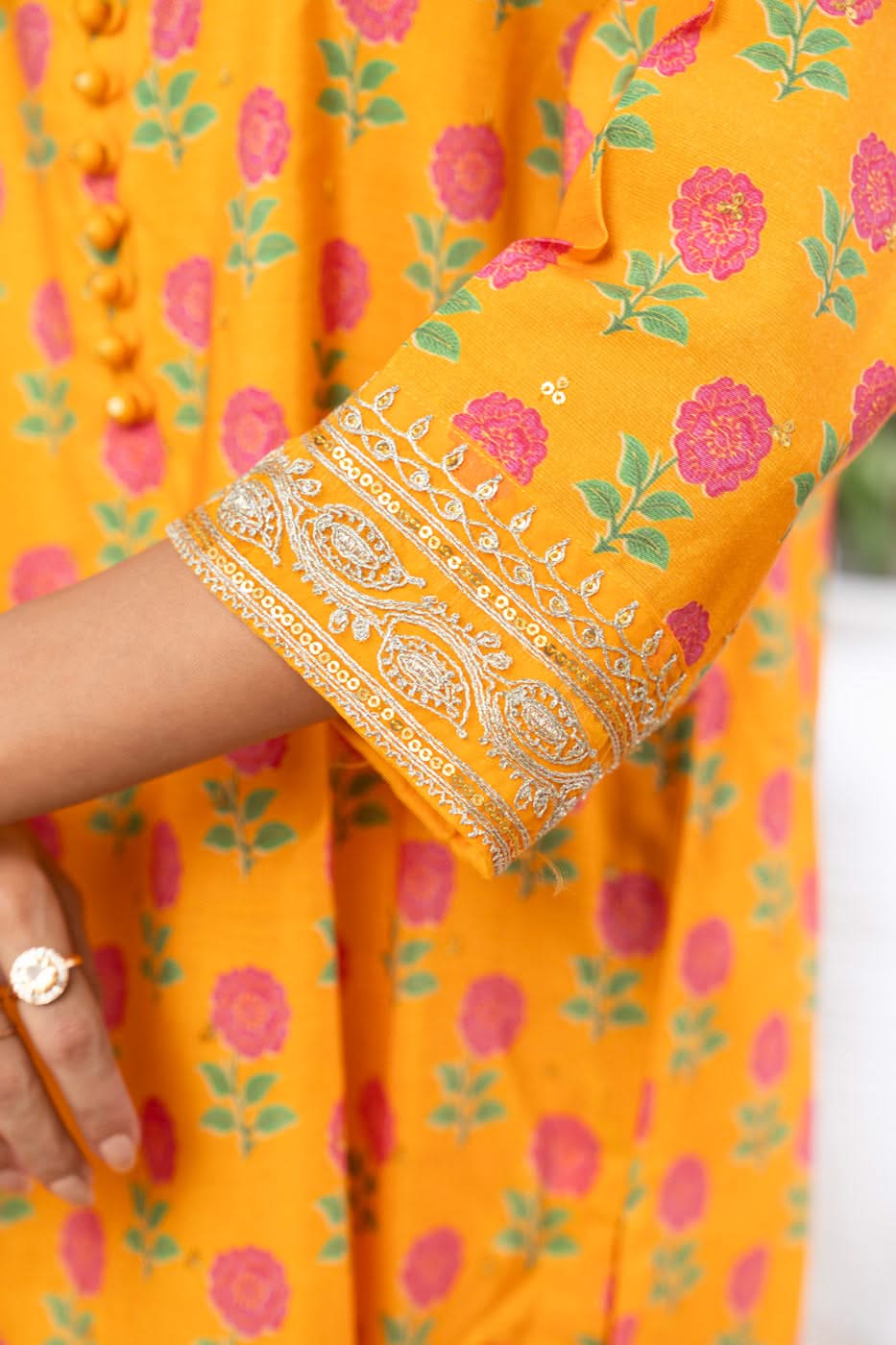 RTW | SHIRT, CULOTTE & DUPATTA - Image 4