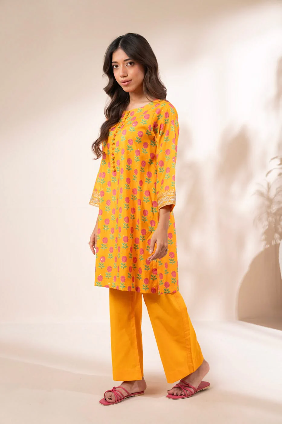 RTW | SHIRT, CULOTTE & DUPATTA - Image 5