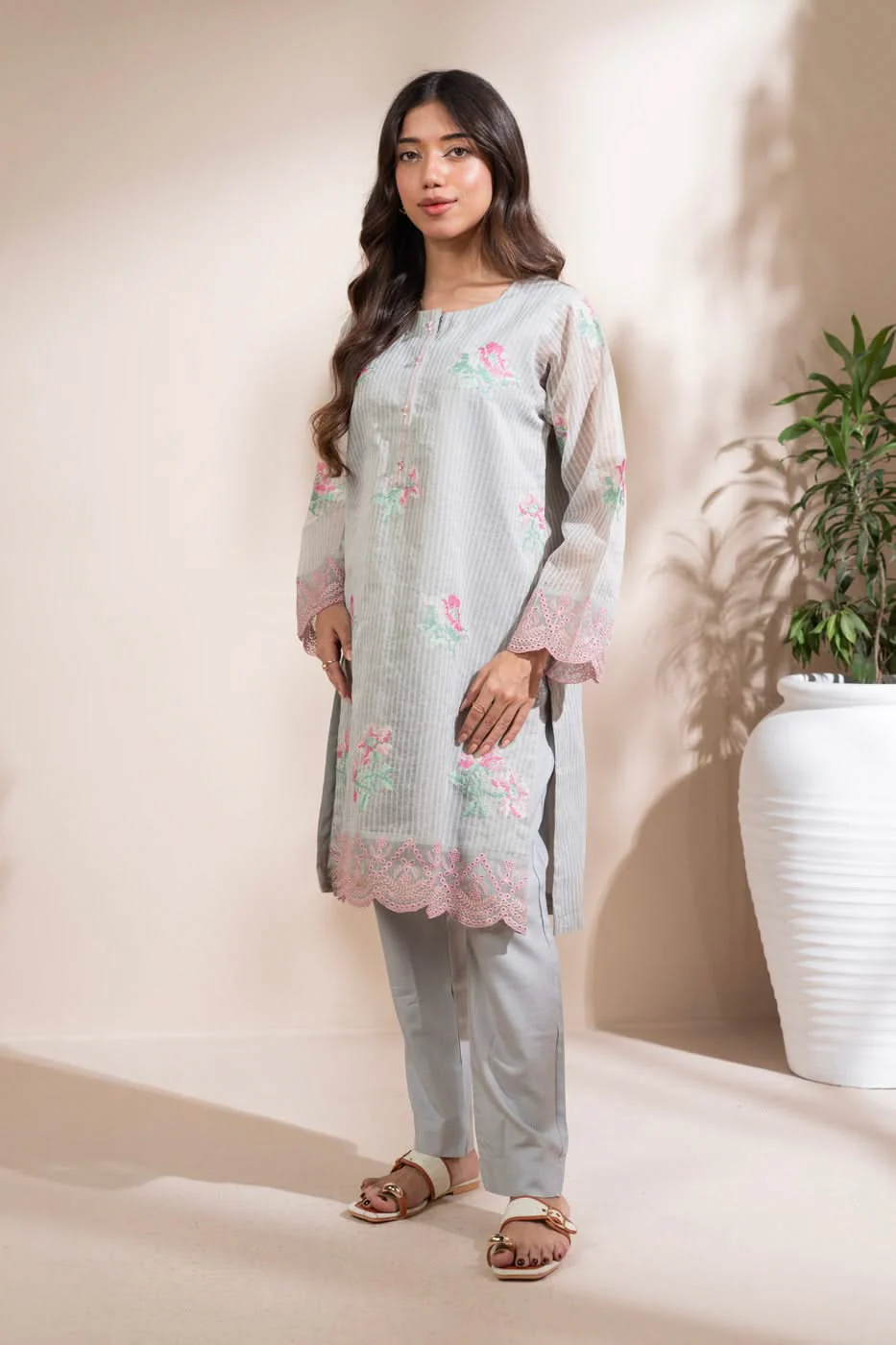 RTW | SHIRT, TROUSER & DUPATTA - Image 4