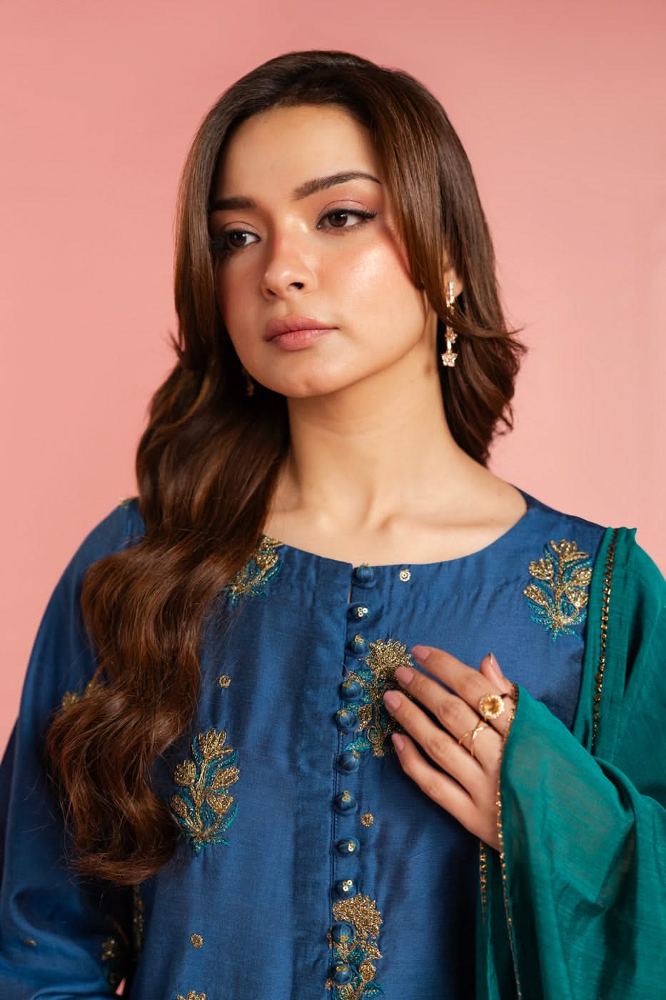 RTW | SHIRT, TROUSER & DUPATTA - Image 2