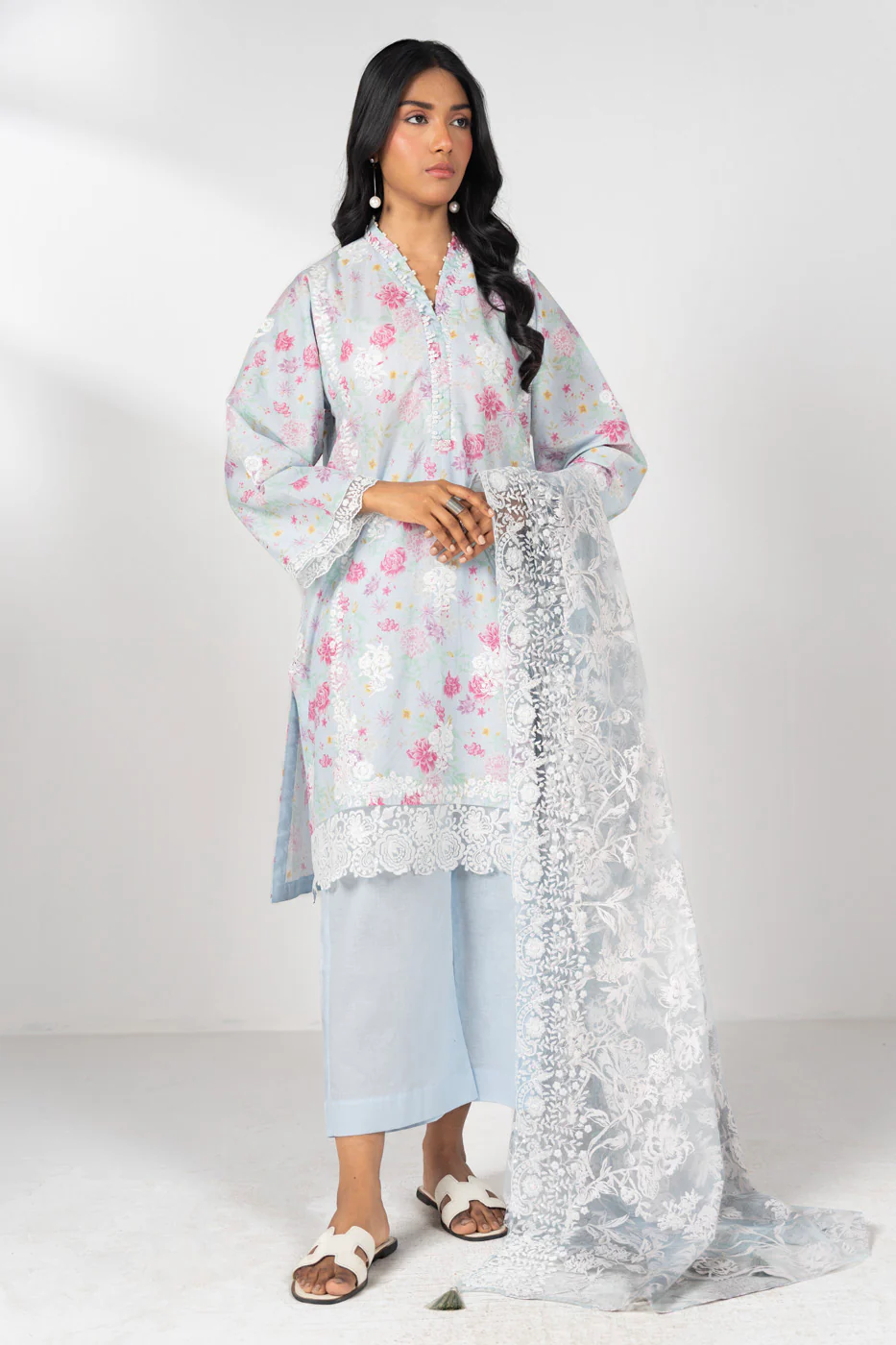 RTW | SHIRT, TROUSER & DUPATTA
