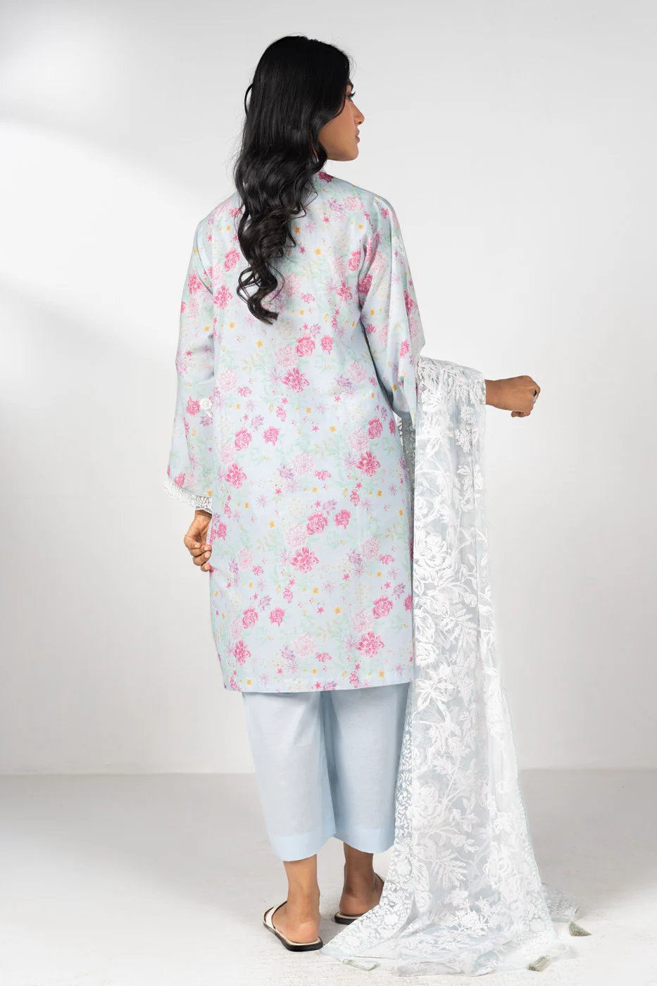 RTW | SHIRT, TROUSER & DUPATTA - Image 4