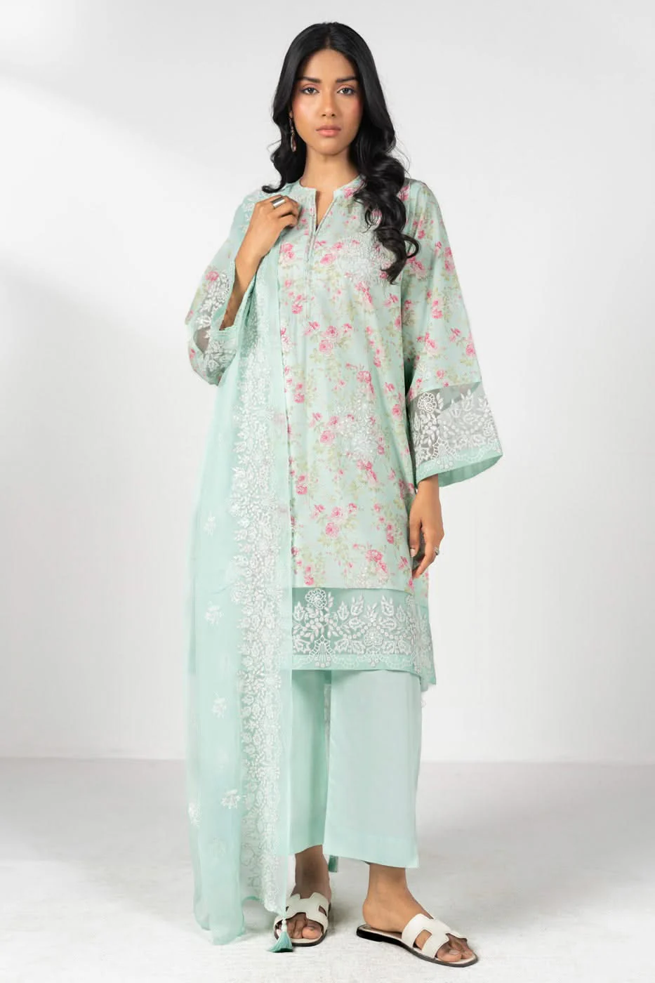 RTW | SHIRT, TROUSER & DUPATTA - Image 3