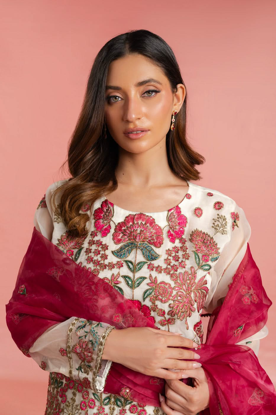RTW | SHIRT, TROUSER & DUPATTA - Image 3