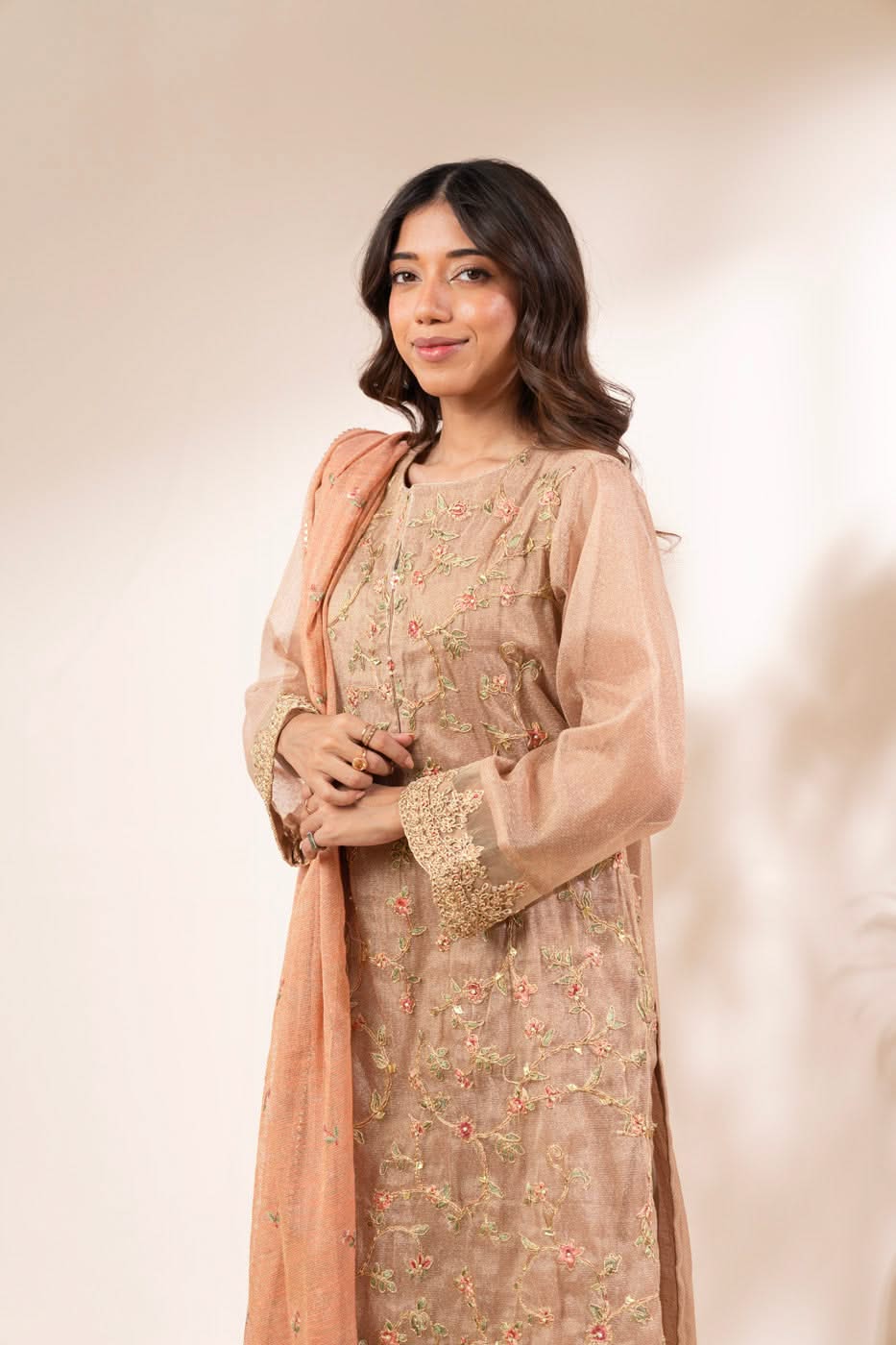 RTW | SHIRT, TROUSER & DUPATTA - Image 2