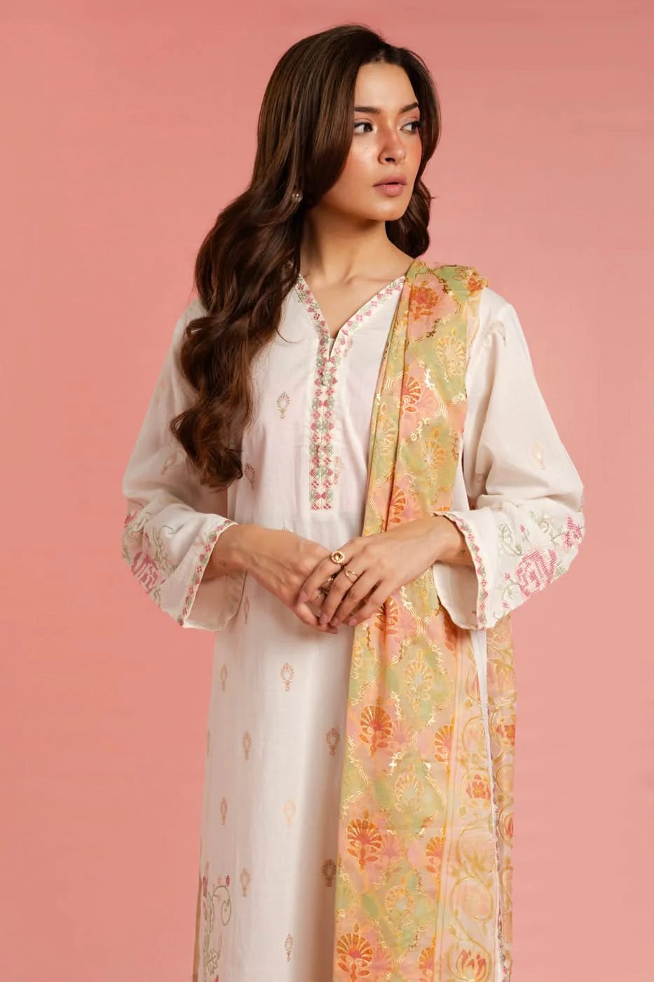 RTW | SHIRT, TROUSER & DUPATTA - Image 2