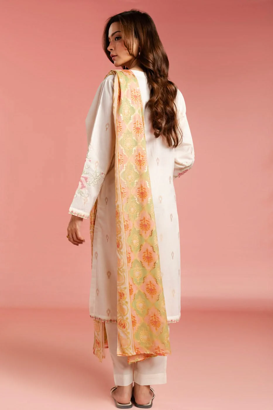 RTW | SHIRT, TROUSER & DUPATTA - Image 4