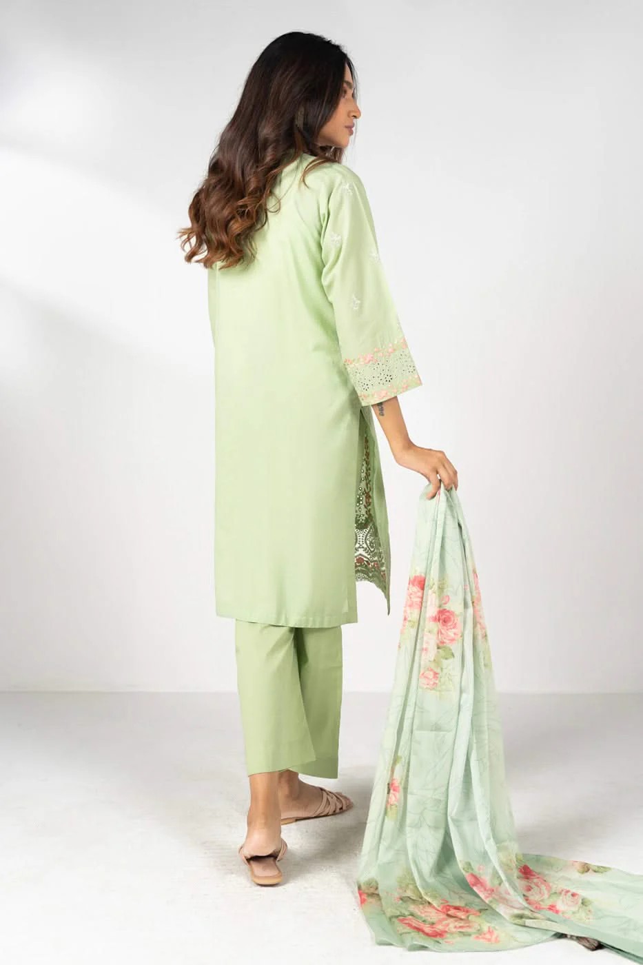 RTW | SHIRT, TROUSER & DUPATTA - Image 4