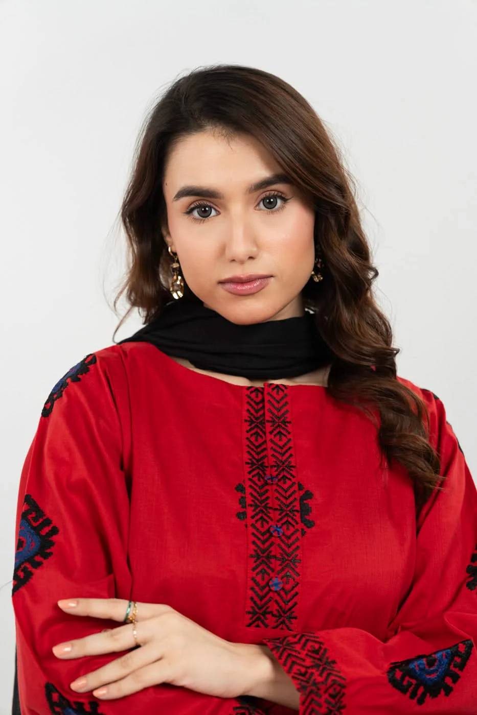 RTW | SHIRT, TROUSER & DUPATTA - Image 3