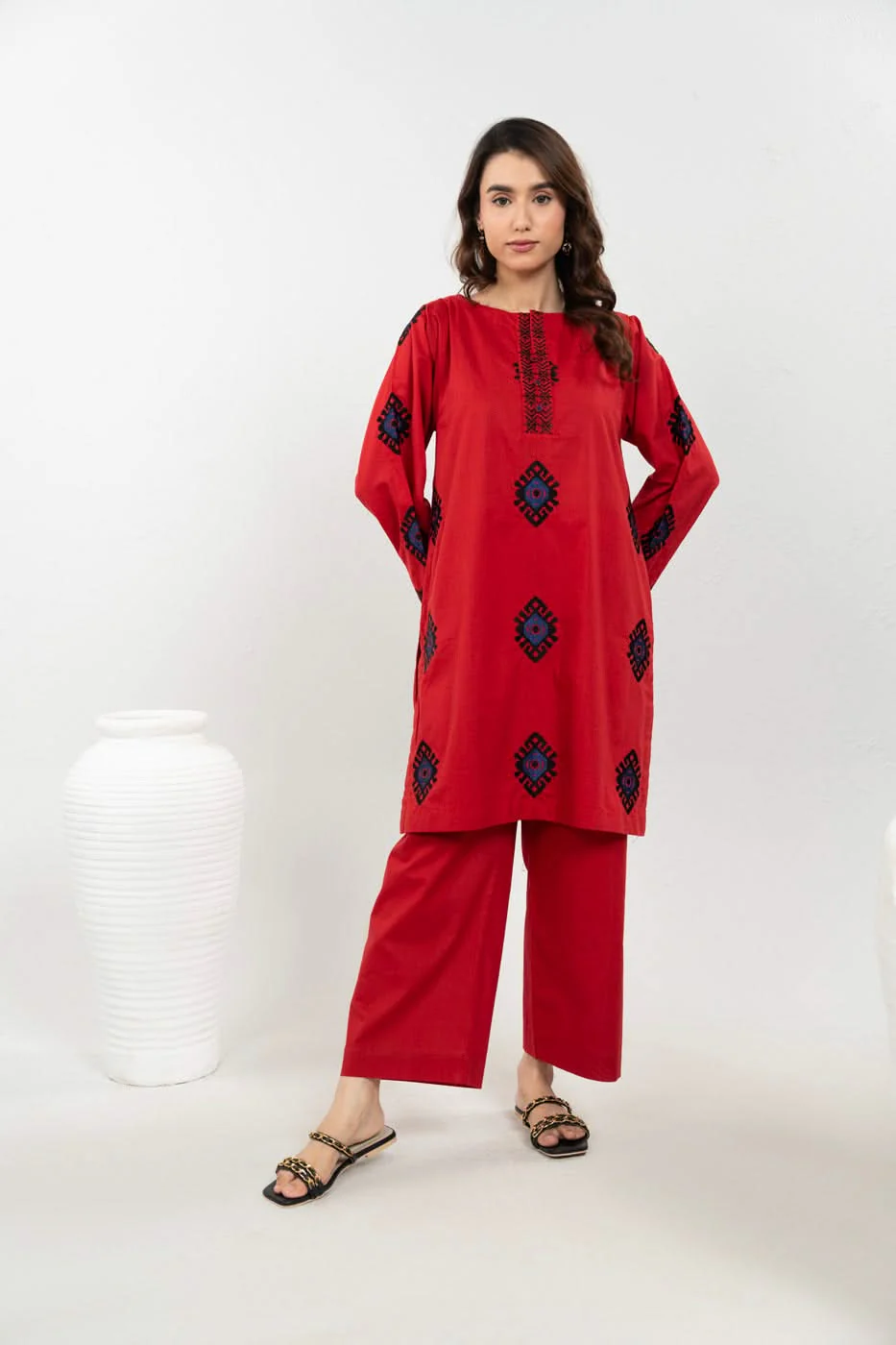 RTW | SHIRT, TROUSER & DUPATTA - Image 4
