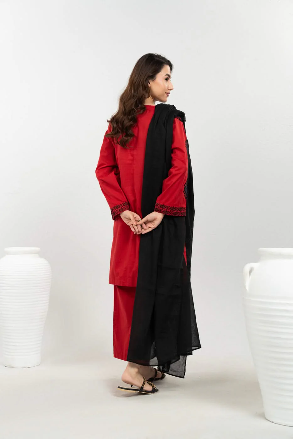 RTW | SHIRT, TROUSER & DUPATTA - Image 5