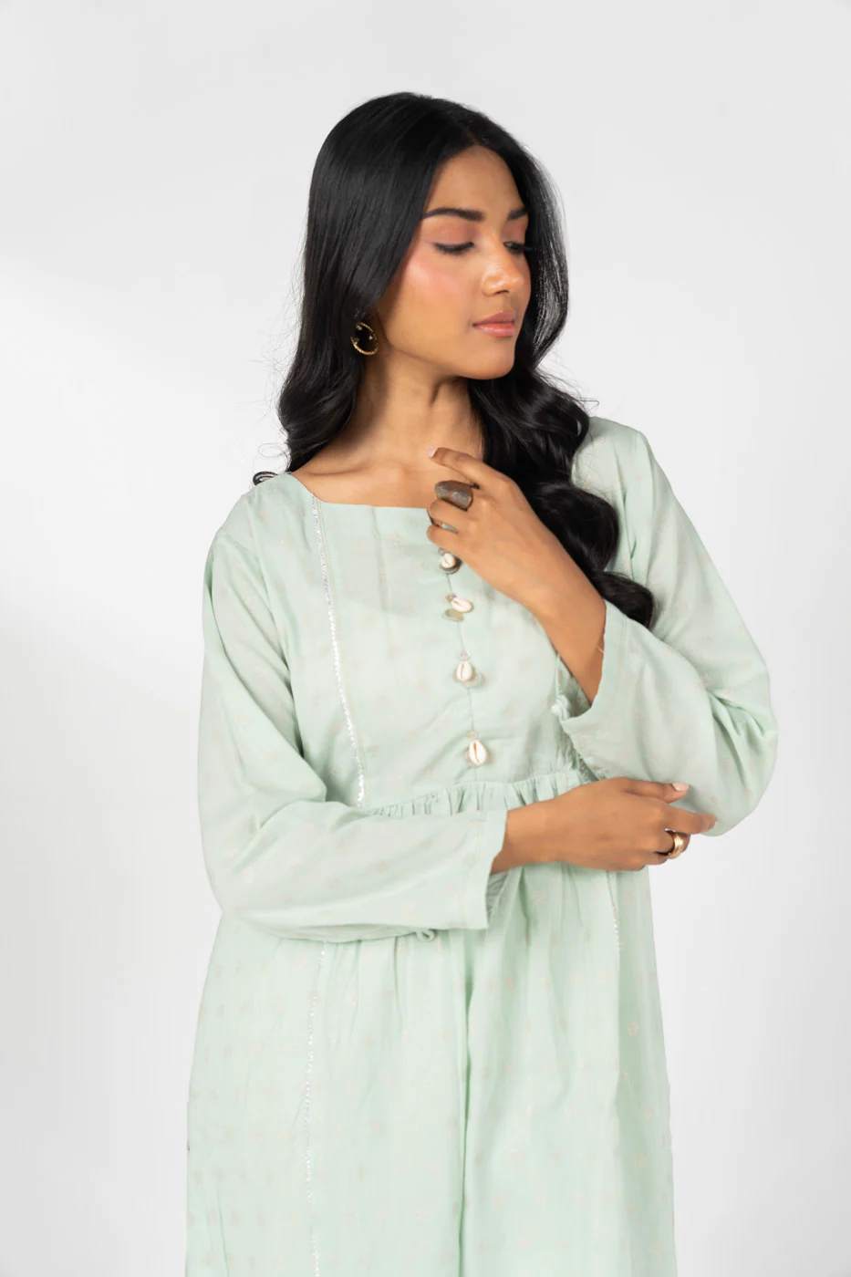 RTW | SHIRT, TROUSER & DUPATTA - Image 4