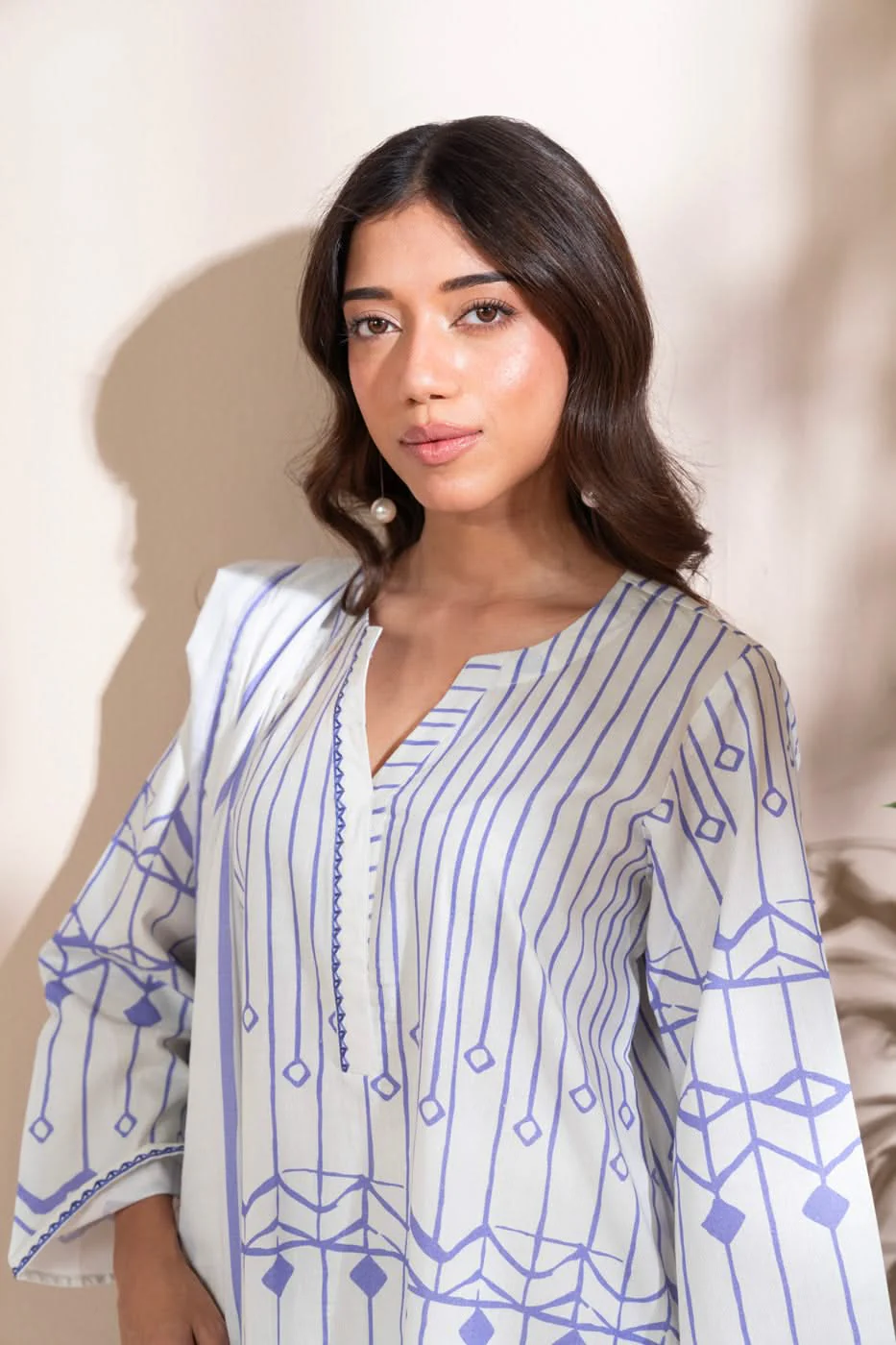 RTW | SHIRT, CULOTTE & DUPATTA - Image 3
