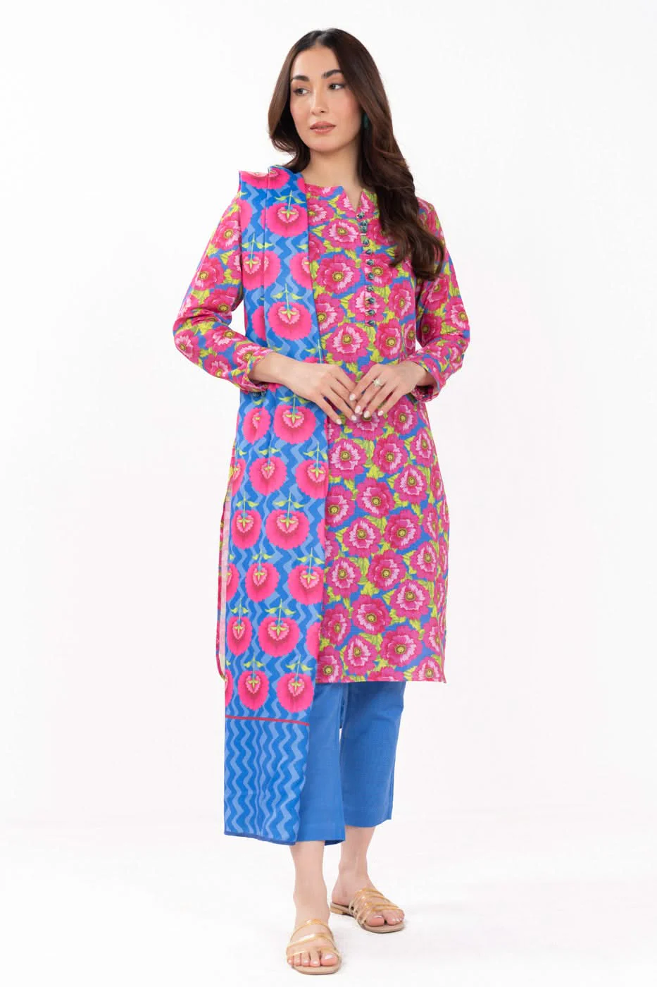 RTW | SHIRT, TROUSER & DUPATTA