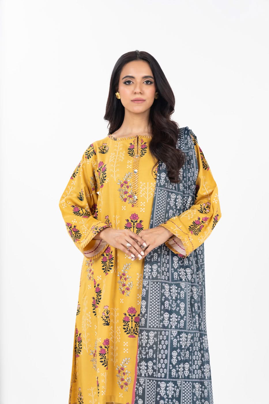 RTW | SHIRT, TROUSER & DUPATTA - Image 2