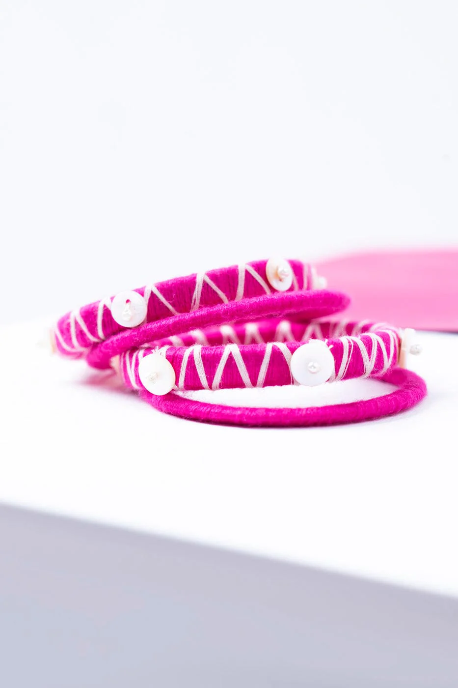 Thread Weaved Bangles - Image 4
